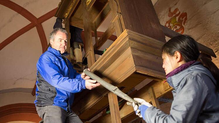 Orgelder Gügel-Kirche muss saniert werden. Foto: Barbara Herbst