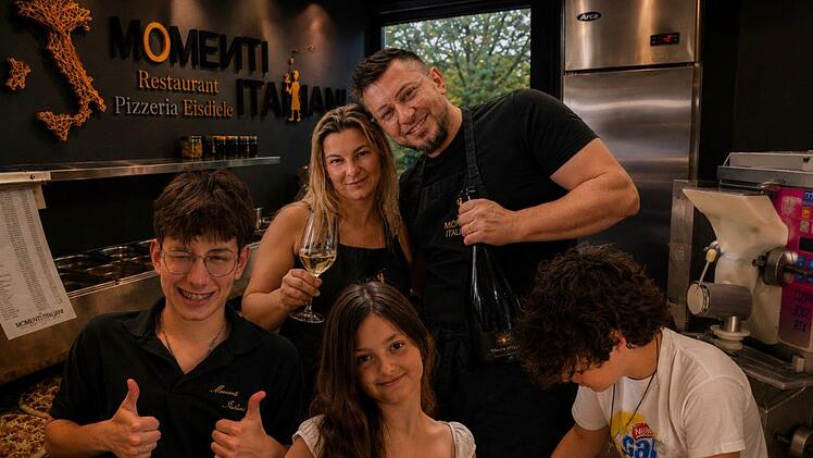 Familie Bacci hat das Restaurant Momenti Italiani in Erlangen &uuml;bernommen.
