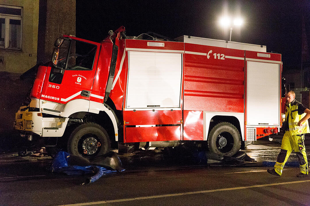 Unfall mit Feuerwehr-Auto in Coburg: Ein Toter