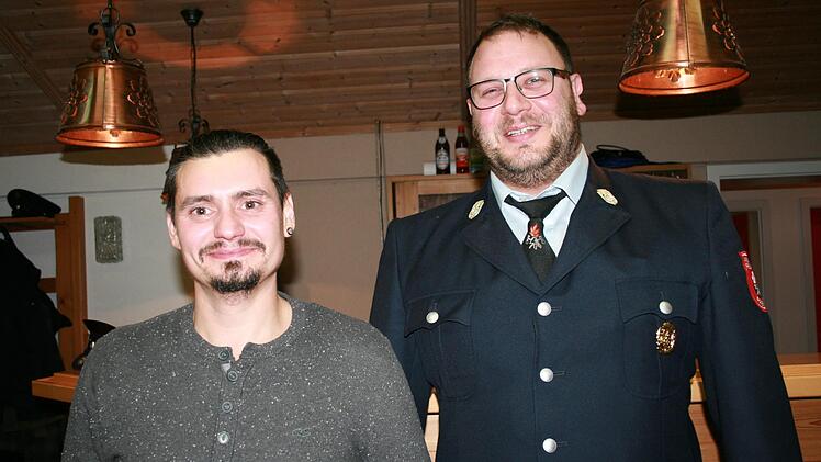 Die neuen Kommandanten der Premicher Feuerwehr sind Michael Nauth (rechts) und sein Stellvertreter Sebastian Wirth.