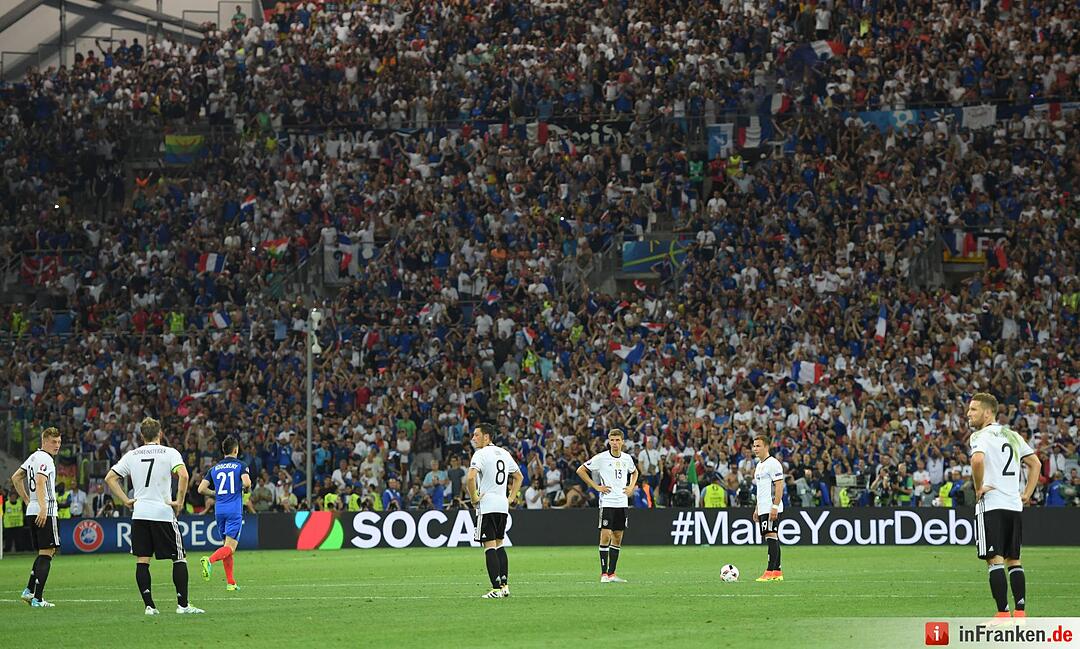 e bittere Niederlage der Deutschen