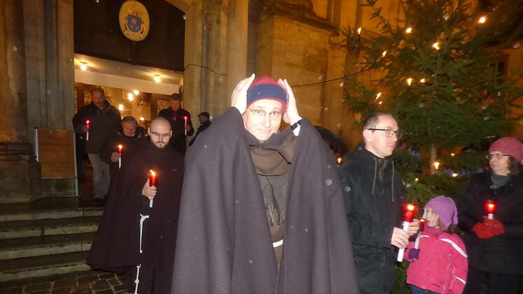 Bei der Lichterprozession in GößweinsteinThomas Weichert