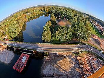 Bamberg: Wie geht der Neubau der Franz-Fischer-Br&uuml;cke voran? Webcam zeigt Baustellengeschehen
