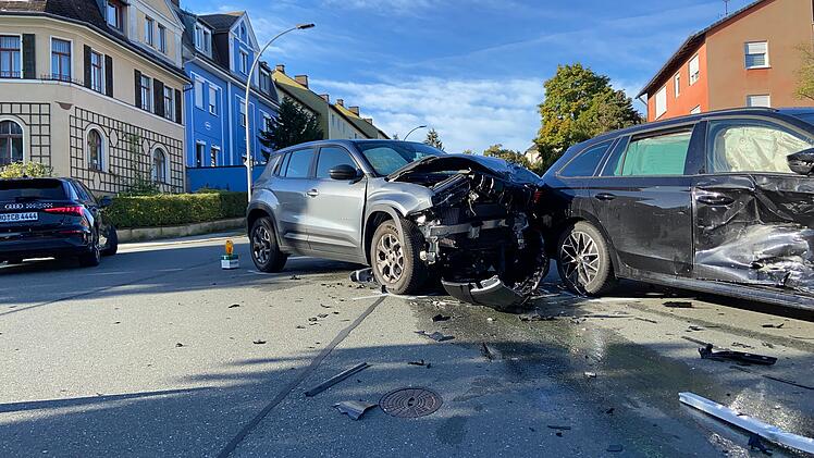 Unfall in Hof