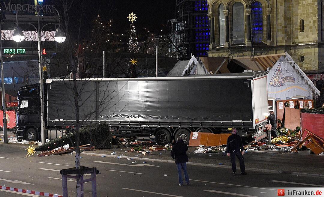 Möglicher Anschlag mit Lastwagen auf Weihnachtsmarkt