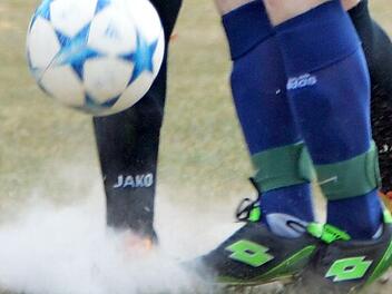 Kein Grün mehr zu sehen: Viele Fußballplätze der Region sind regelrecht ausgemergelt und staubtrocken. Foto: Günther Czepera