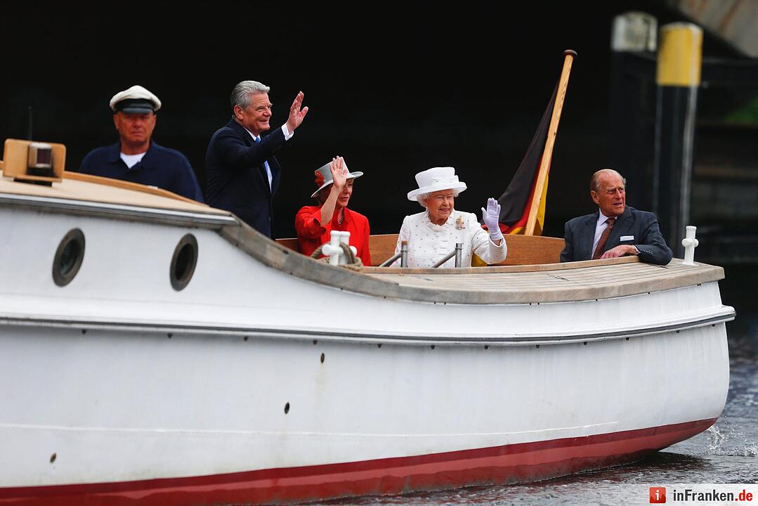 Britische Queen besucht Deutschland