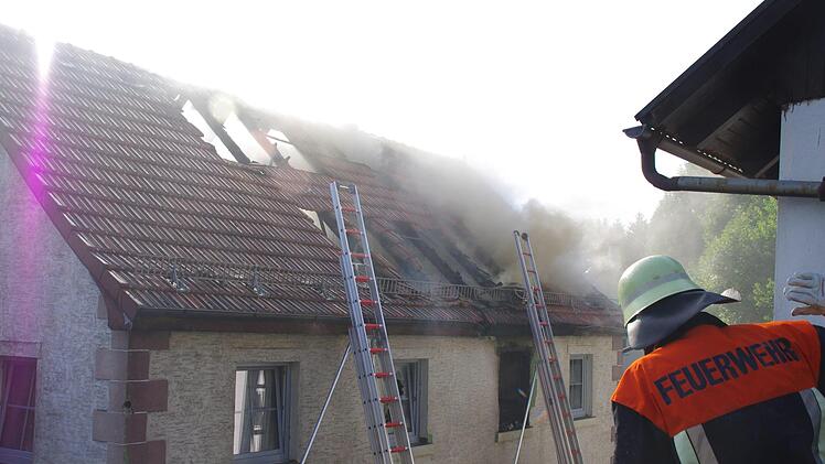 Brandeinsatz in Wildenberg. Foto: Marco Meißner