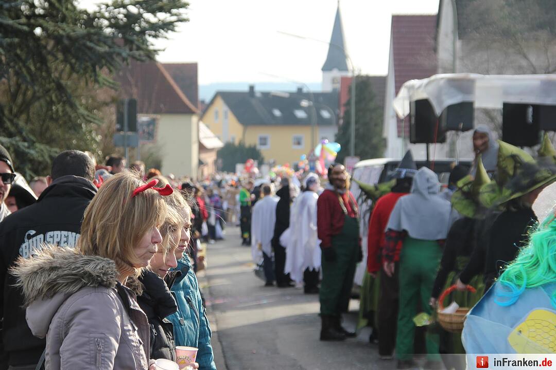 Faschingszug Oberhaid 2016