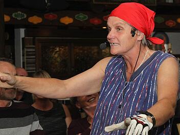 Andrea Wehner mischte sich unters Publikum. Foto: Carmen Schwind