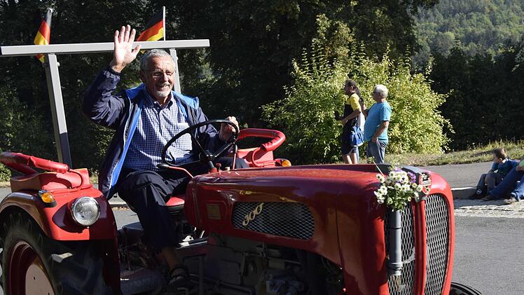Von Anfang an dabei ist Ehrenkreisbrandrat Siegfried Kerner.