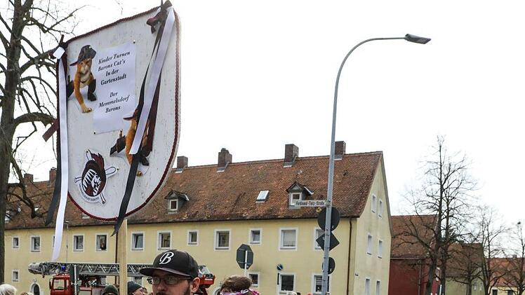 Faschingsumzug in der Bamberger Gartenstadt Foto: Barbara Herbst
