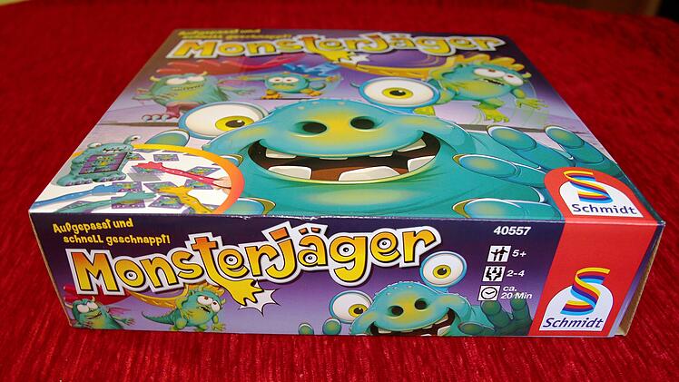 Das Kinderspiel „Monsterjäger“ im Test: Turbulente Jagd mit der Monster-Mischmaschine
