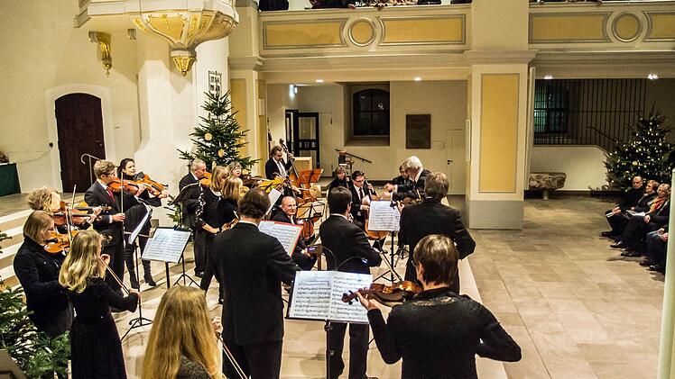 Impressionen vom Weihnachtskonzert mit dem Collegium Musicum in der Coburger MorizkircheFoto: Jochen Berger