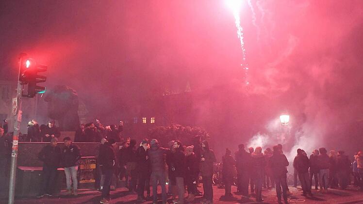 Silvester 2016 in Bamberg Foto: Ronald Rinklef