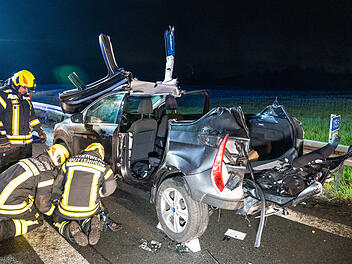 Vier Verletzt bei schwerem Unfall auf der A73