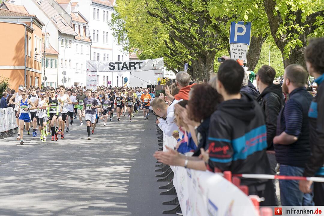 Weltkulturerbelauf 2017 in Bamberg: Der Wieland-Lauf