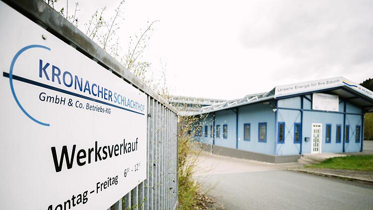 Der Kronacher Schlachthof. Foto: Marian Hamacher