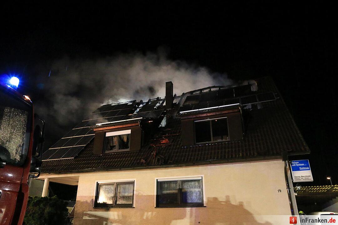 Blitzeinschlag in Gernach