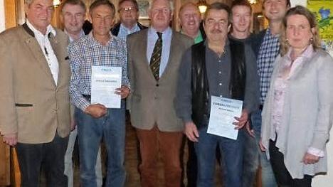 Ehrungen prägten die Hauptversammlung der CSU Presseck.  Foto: p