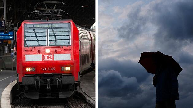 Unwetterwarnung f&uuml;r Deutschland - Bahn bereitet sich vor
