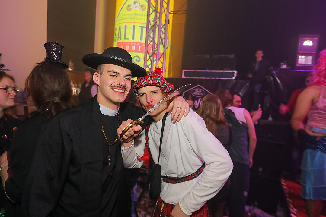 Beste Partystimmung in der Stadthalle