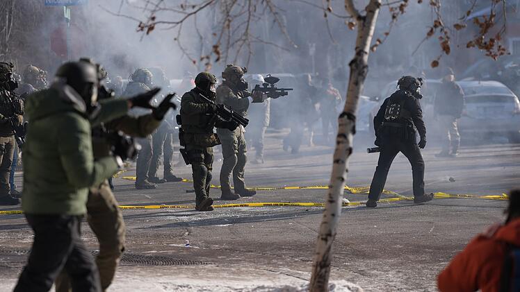 Erneut Sch&uuml;sse von Bundesbeamten in Minnesota