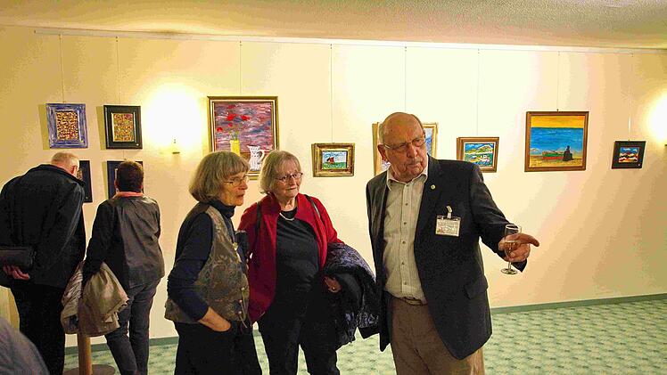 Eindrücke von der Vernissage   Foto: Richard Sänger
