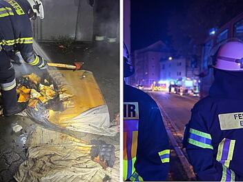 Mehrere Brände in Bamberg: Feuerwehr im Einsatz