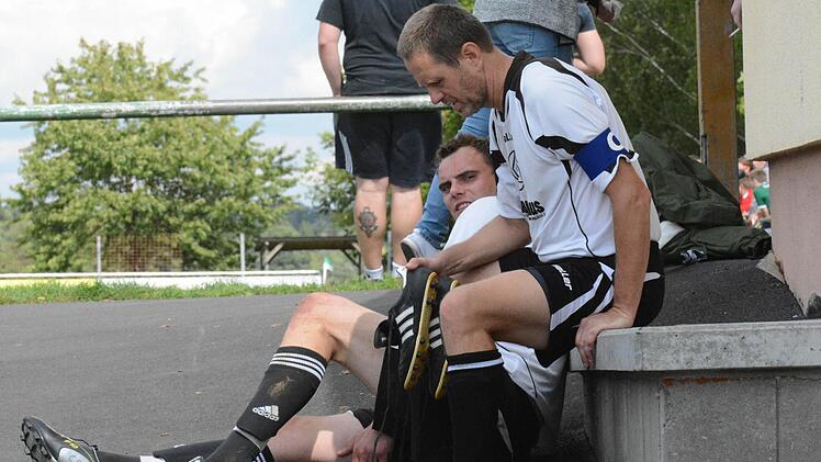 Müde Krieger: gesehen in Untererthal. Foto: ssp