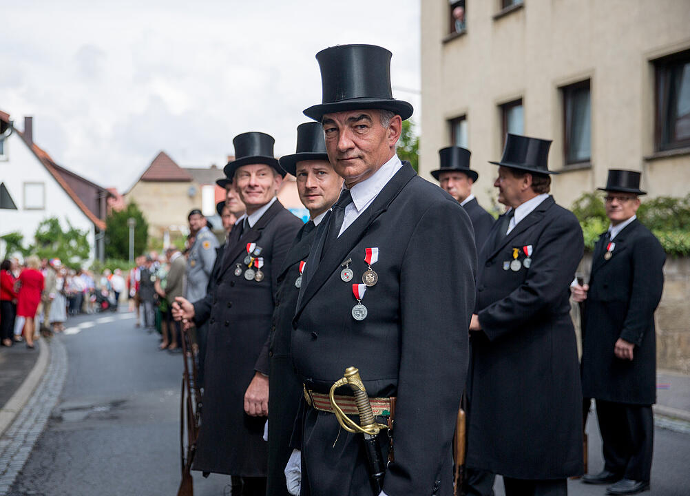 Heimf&uuml;hrung der Braut des F&uuml;rsten Castell-R&uuml;denhausen