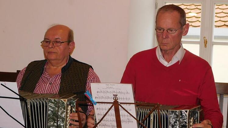 Bernd Cremmling (rechts) und Georg Neubert sind ein erprobtes Duo. Foto: Horst Wunner