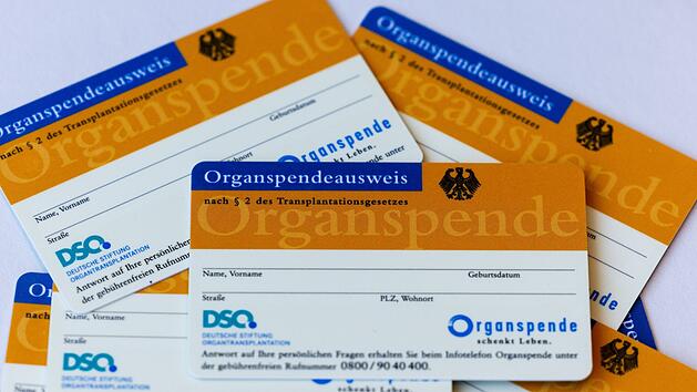 Organspendeausweise