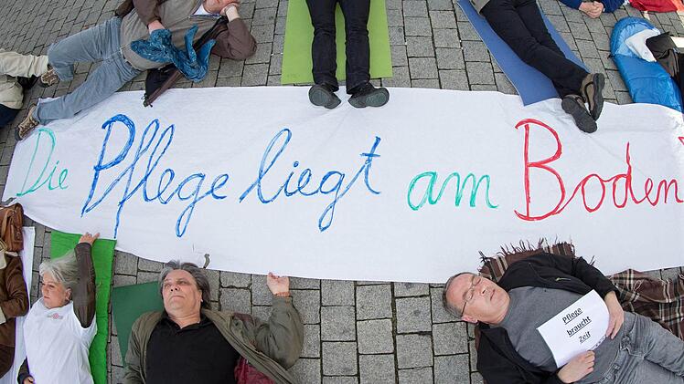 Demostranten aus dem Jahr 2009. Foto: archiv/dpa