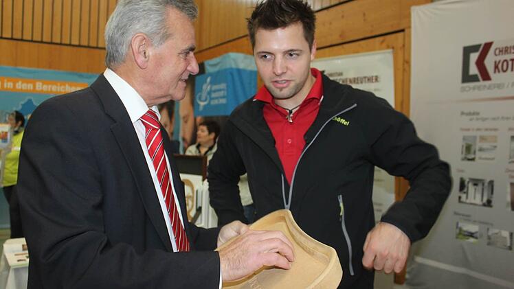 Am Stand der Firma Kotschenreuther  Foto: Veronika Schadeck