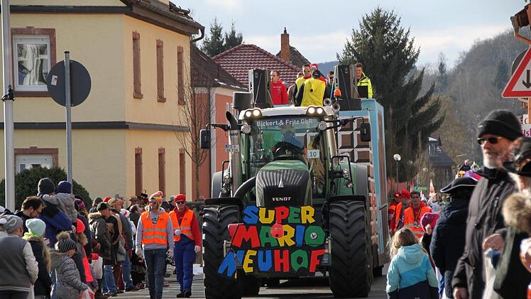 Faschingszug Bad Brückenau 2018 Foto: Ulrike Müller