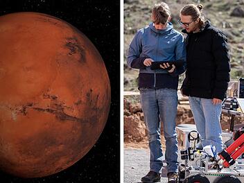 Auf dem Weg zum Mars: Fr&auml;nkisches Forscherteam bei spannender Roboter-Mission involviert