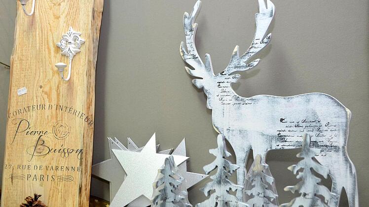 Impressionen vom Weihnachtsmarkt der Lebenshilfewerkstatt Nüdlingen. Foto: Peter Rauch