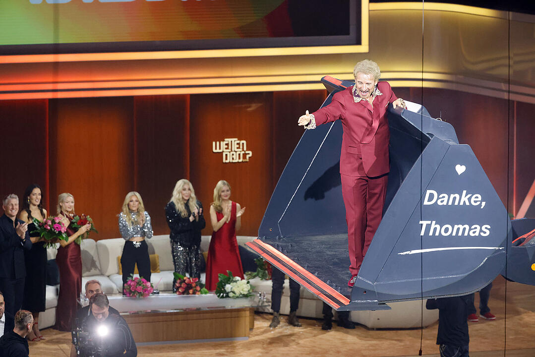 Zum letzten Mal "Wetten, dass..?" mit Thomas Gottschalk - so lief die Abschiedssendung