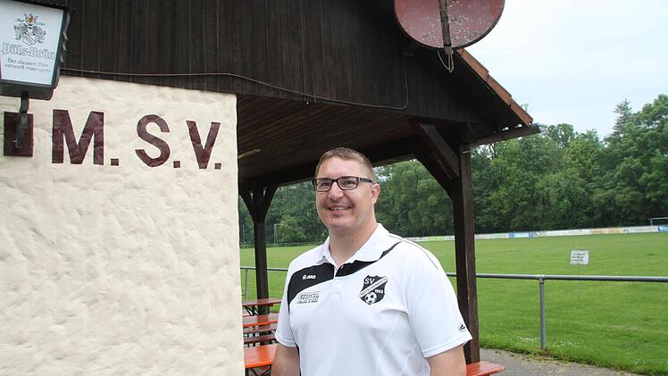 Der kommissarische Vorsitzende des SV Motschenbach, Sebastian Kolb Foto: Jürgen Gärtner