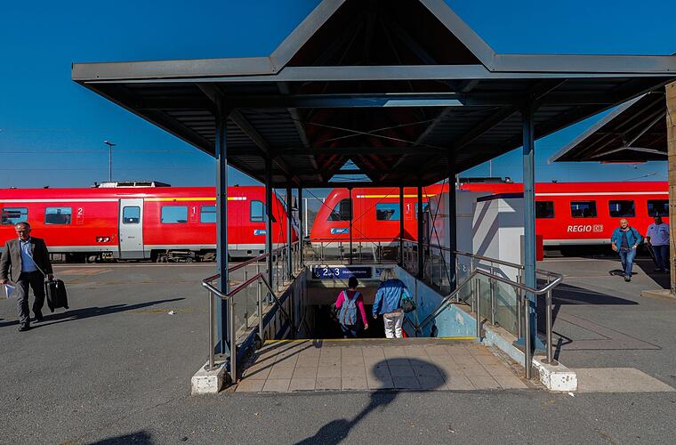 Bahnhof Staffelstein Foto: Matthias Hoch