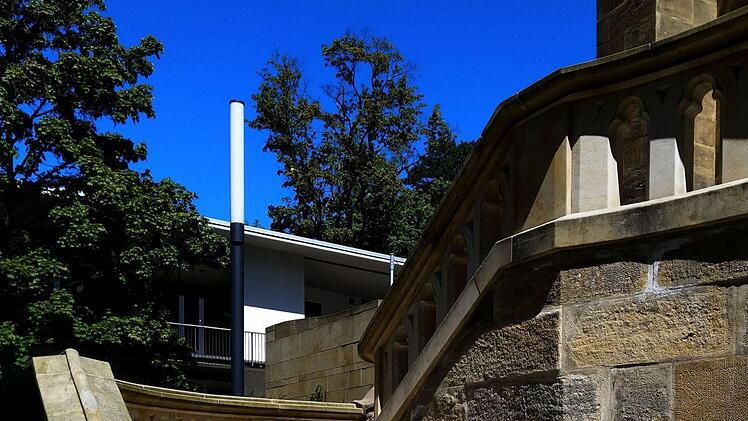 Treppenaufgang bei St. Augustin in CoburgFoto: Jochen Berger