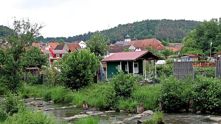 Die Fischtreppe in Ebelsbach.