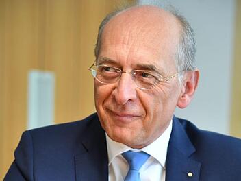 Georg Scheller, Vorstandsvorsitzender der Forchheimer Volksbank im Interview.  Foto: Ronald Rinklef