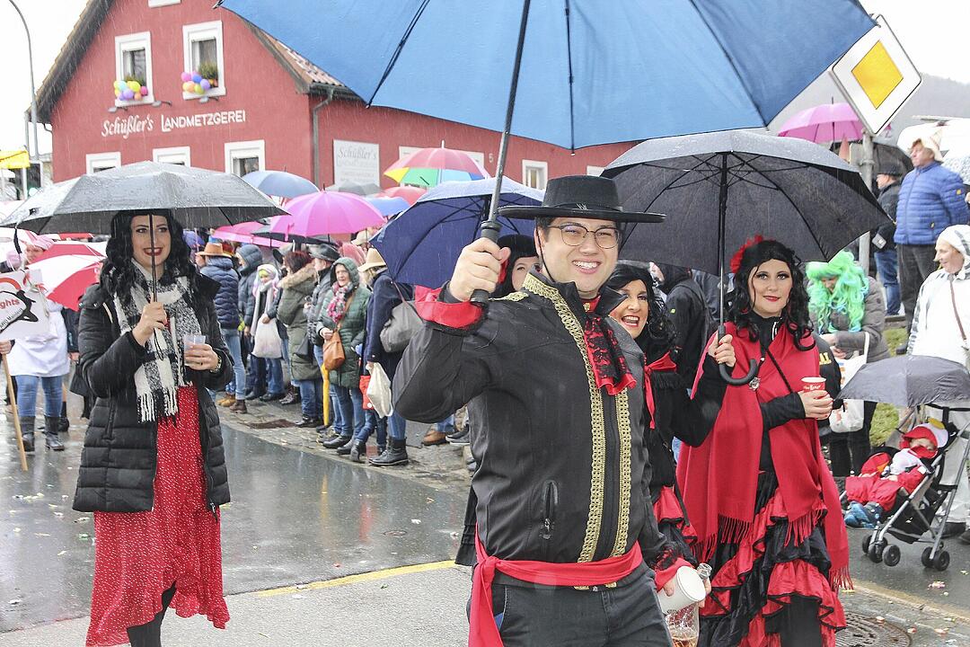 Großer Faschingsumzug  zum Stadtsteinacher Marktplatz