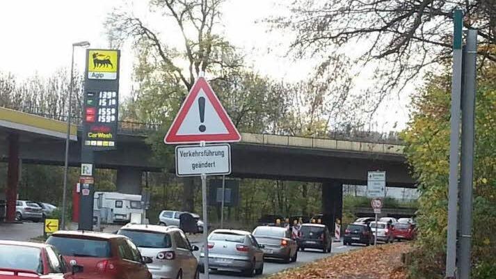 Radio Eins veröffentlichte dieses Stau-Foto auf seiner Facebook-Seite. Foto: Radio Eins
