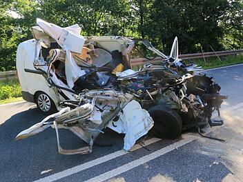 Unfall auf der B505 zwischen Hirschaid und Pettstadt Foto: News5/Merzbach