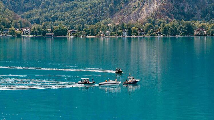 Kleinflugzeug in Attersee in &Ouml;sterreich gest&uuml;rzt