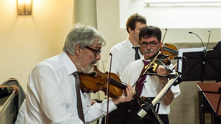 Zahlreiche Zuhörer lockte die Serenade mit dem Collegium musicum Coburg in die Schlosskirche Ahorn. Foto: Jochen Berger