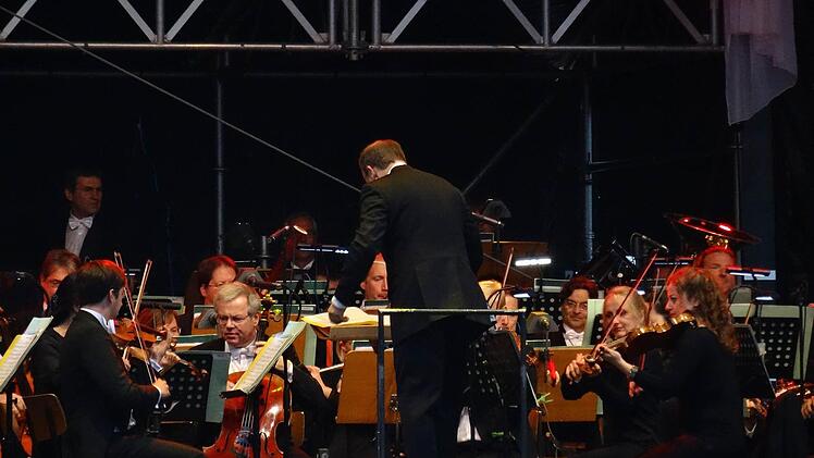 Impressionen vom Open-Air-Konzert im Coburger RosengartenFoto: Jochen Berger